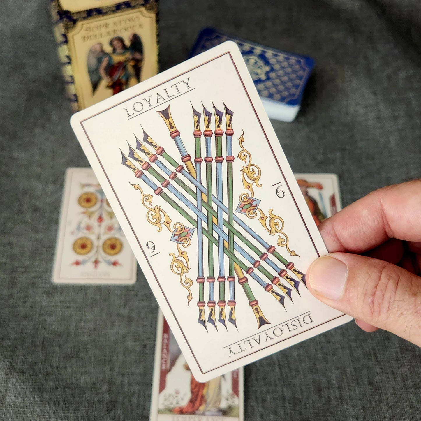Soprafino Dellarocca Historical Tarot Cards Deck
