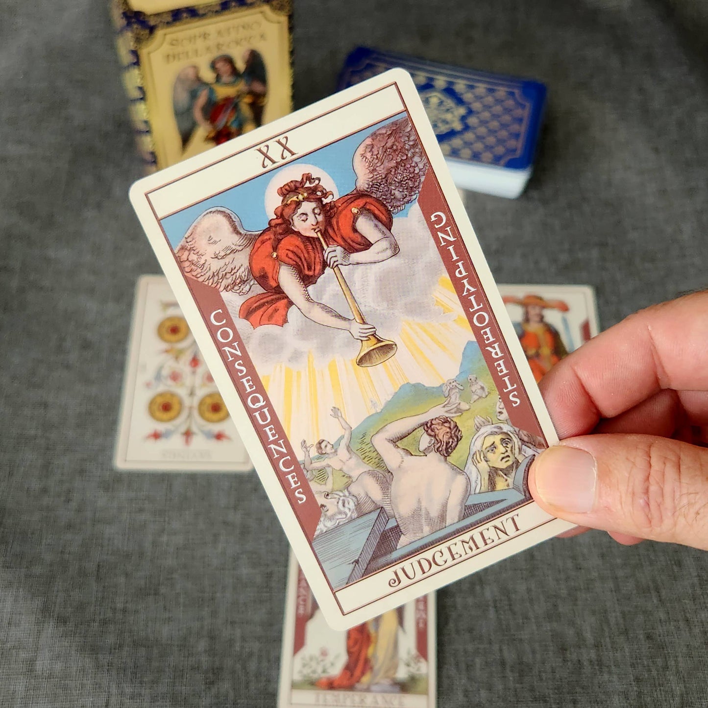 Soprafino Dellarocca Historical Tarot Cards Deck