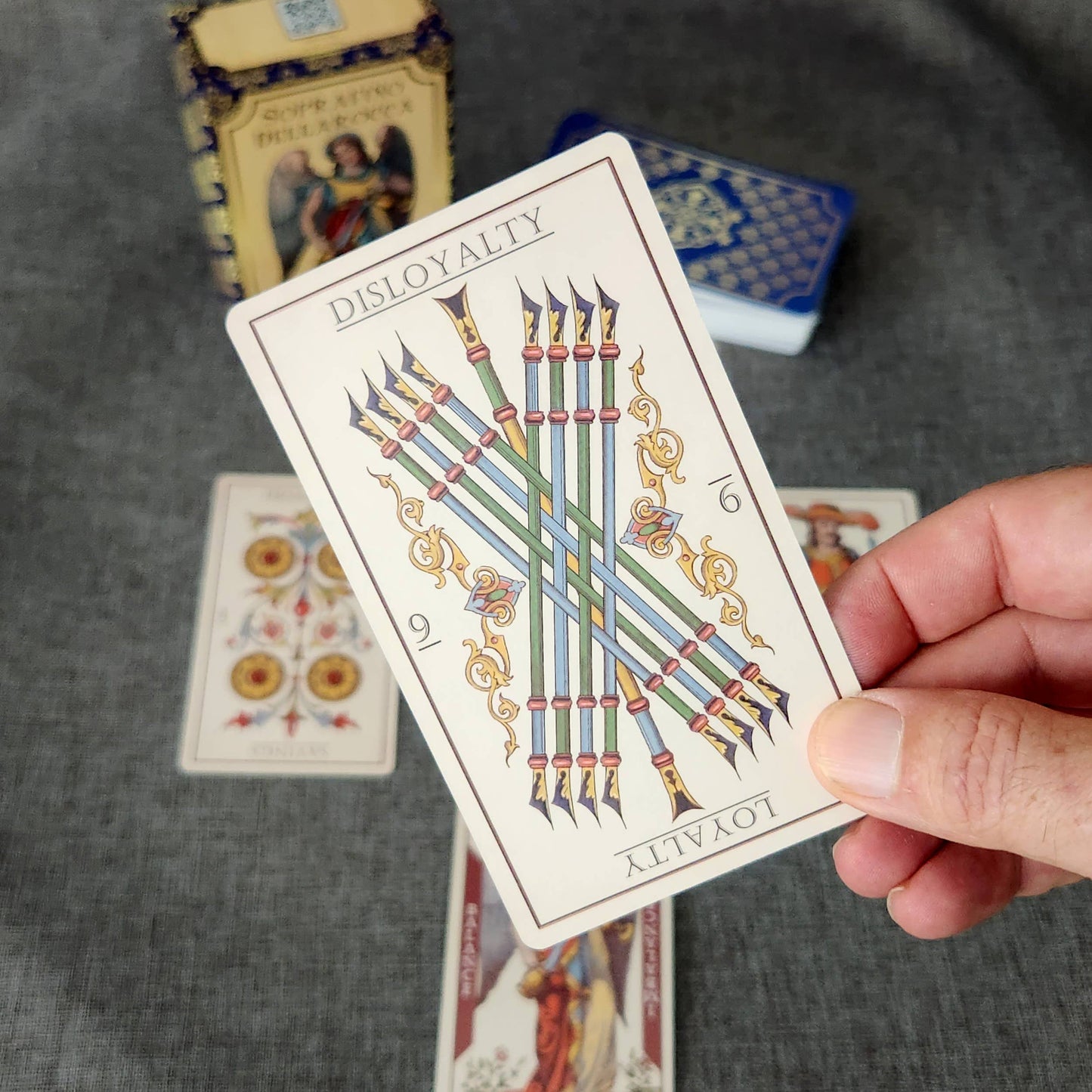Soprafino Dellarocca Historical Tarot Cards Deck