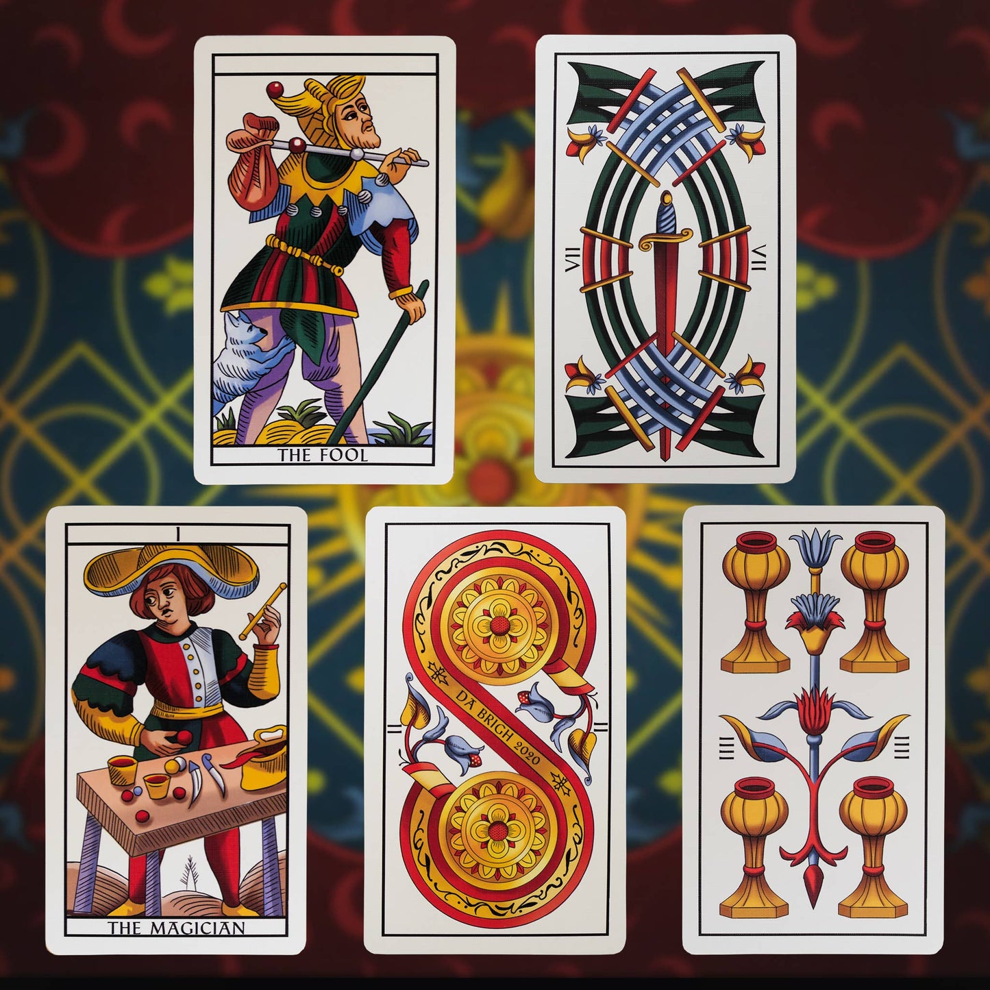 Tarot of Marseilles Historical Tarot Cards Deck