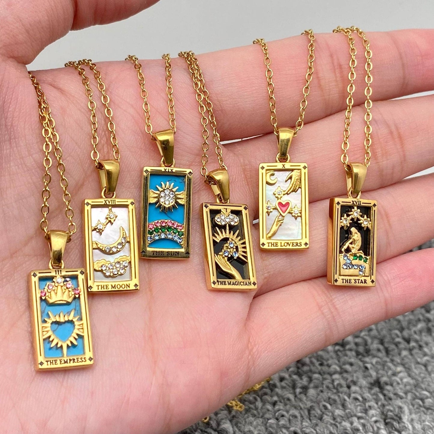 Tarot Pendant Necklace